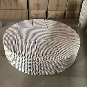 Ceramic Packing for Titanium Dioxide Production Columns
